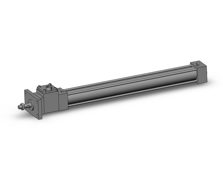 SMC MDWBF32-350 tie rod cylinder w/lock cylinder, mwb, tie rod