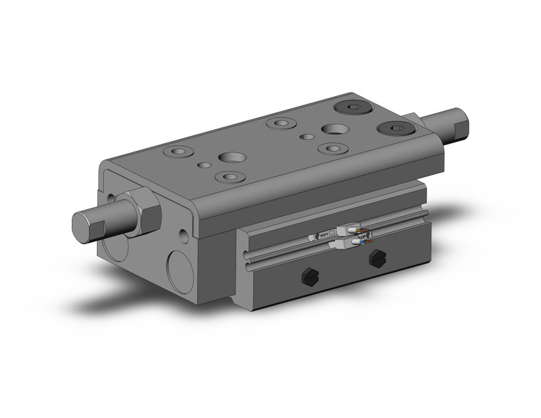 SMC MXQ25A-10ZG-M9PVSBPC guided cylinder cylinder, slide table, with auto switch