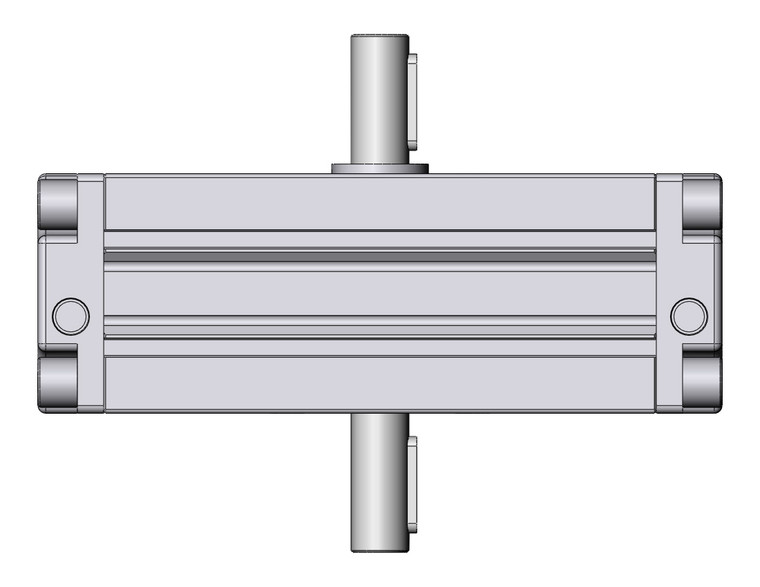 SMC CRA1BY50-180Z rotary actuator actuator, rotary, rack & pinion type