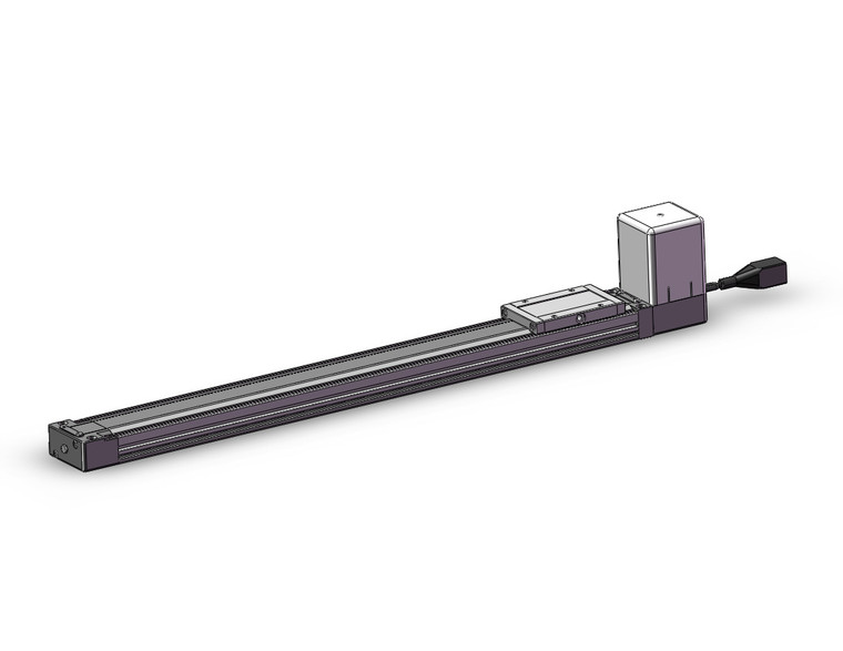 SMC LEMB25T-450 electric actuator basic guide slider