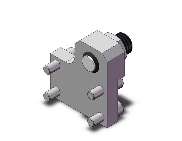 SMC MXQ-AT25L guided cylinder stroke adjuster