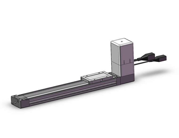 SMC LEMB25T-250B electric actuator basic guide slider