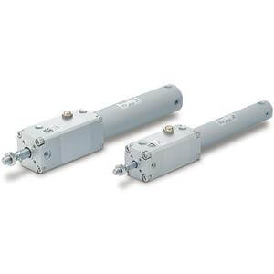 SMC CNGFN25-100-D round body cylinder w/lock cng, cylinder with lock