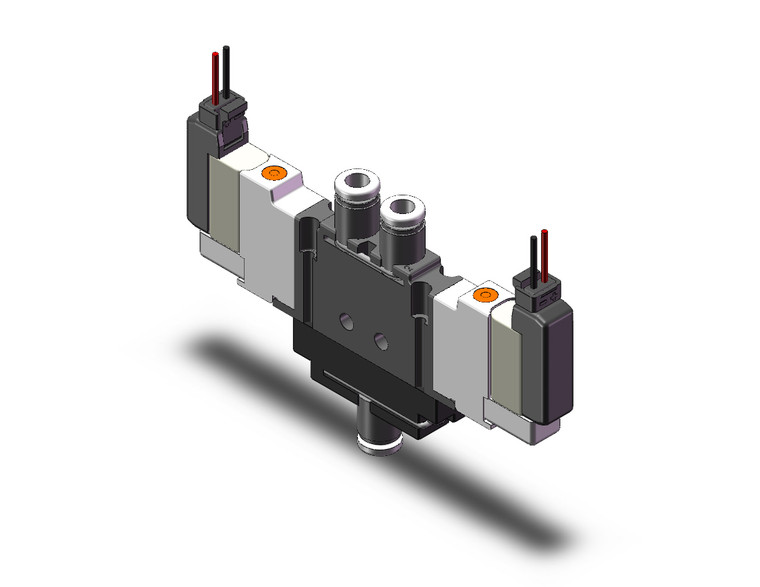 SMC S0726S-5M-C4 3 port solenoid valve plug lead type 5 port solenoid valve