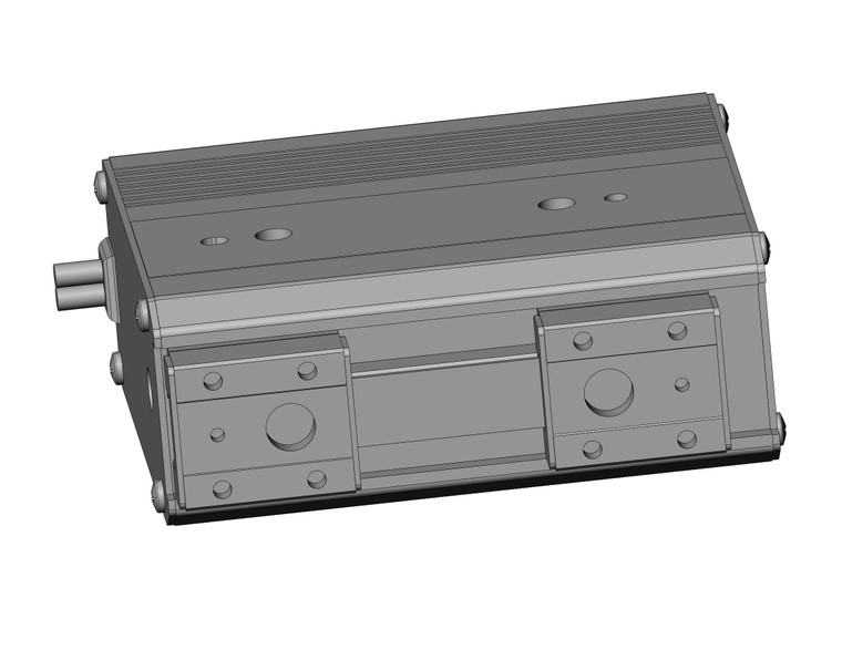 SMC LEHF40K2-40-S5CP17 belt drive 2-finger electric gripper