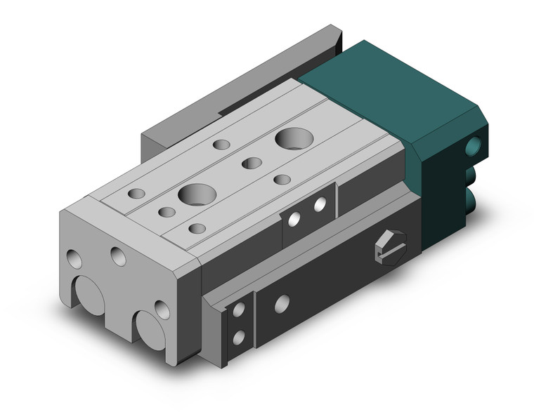 SMC MXQ12L-10R Cyl, Slide Table
