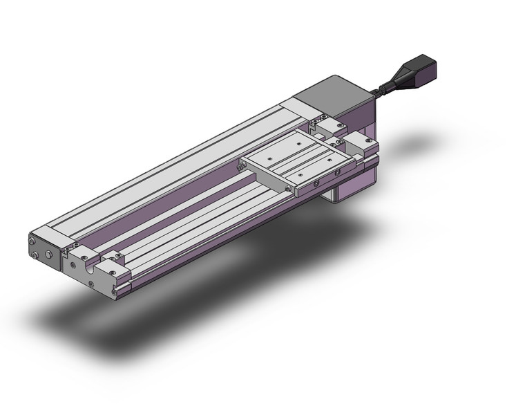 SMC LEMC25UT-200 electric actuator cam follower guide slider