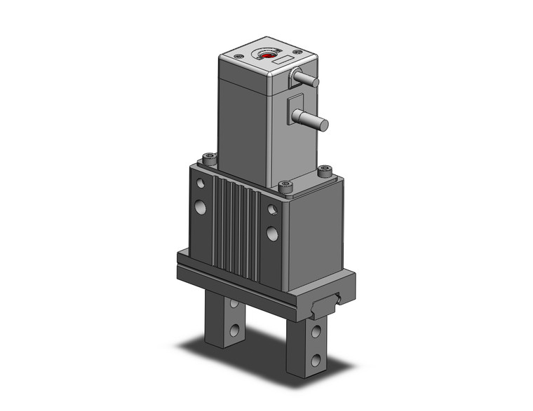 SMC LEHZ25LK2-14-RCCE18 2 finger gripper, screw drive