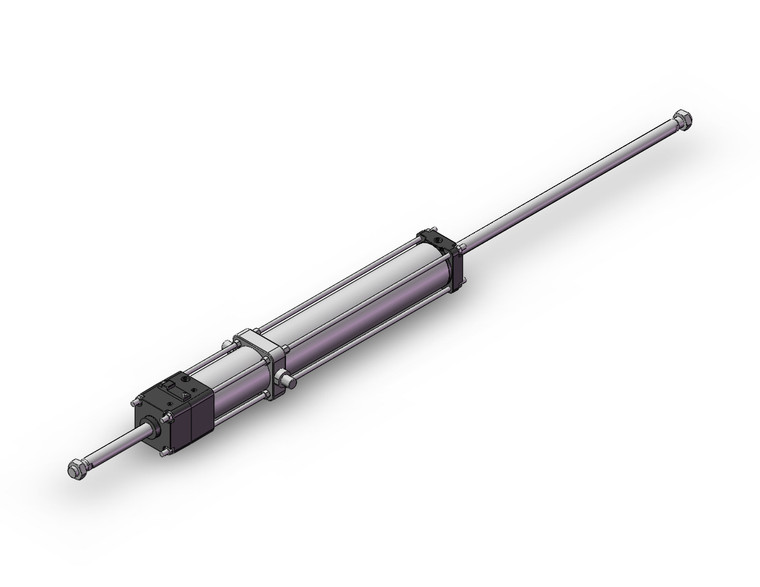 SMC CDLA2WT100-700N-E tie rod cylinder w/lock fine lock cylinder