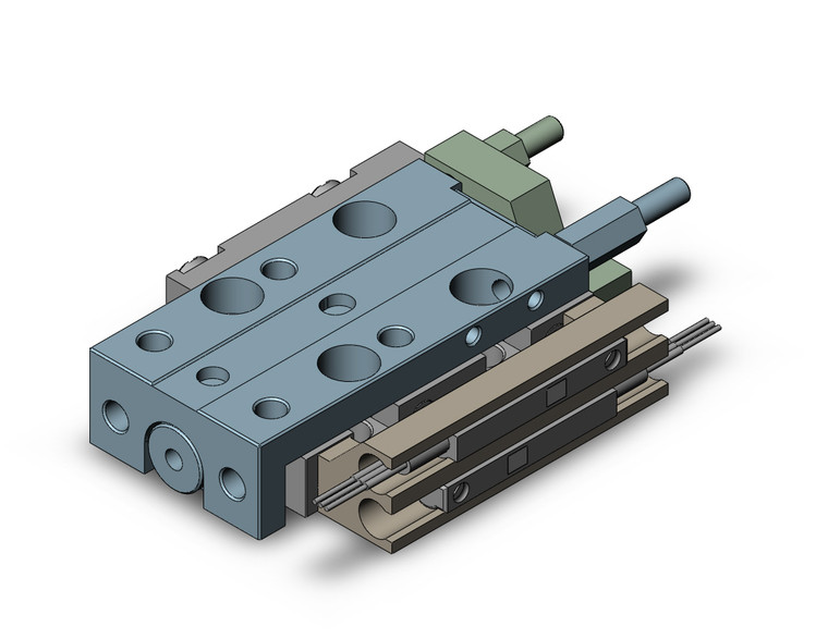 SMC 11-MXJ6-5CP-M9PWM guided cylinder cylinder, air