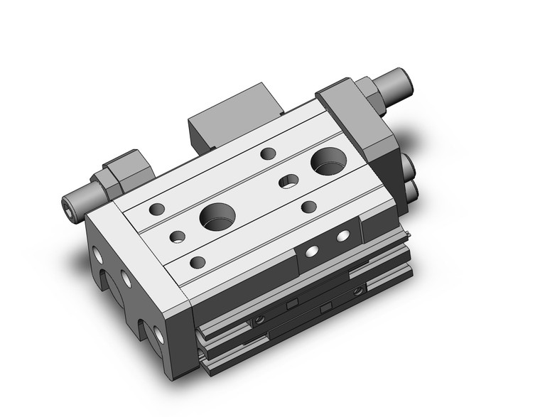 SMC MXQR8-10C-M9BWL guided cylinder cyl, air slide table, reversible, asw