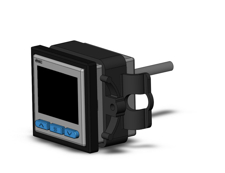 SMC ISE20A-S-M5-JB pressure switch, ise1-6 3-screen high precision dig press switch