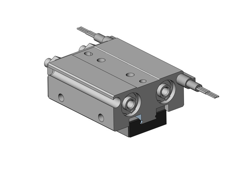 SMC MHF2-8D-M9PSDPC-X83A1 gripper cylinder, mhf2, low profile air gripper