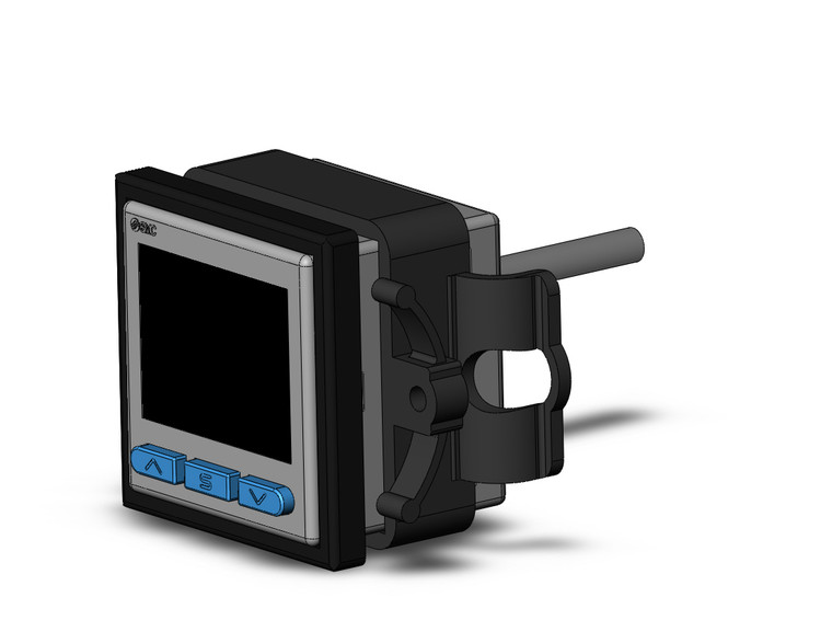 SMC ISE20A-R-M-M5-JB pressure switch, ise1-6 3-screen high precision dig press switch