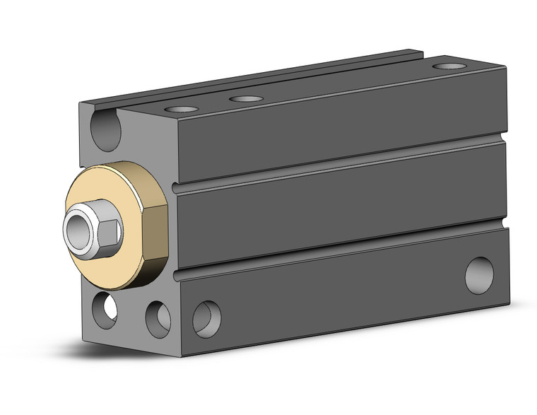 SMC 10-CDUJB8-15D compact cylinder cyl, free mount, dbl acting