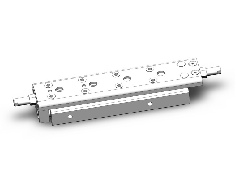SMC MXQ12CL-75ZG-M9NL guided cylinder cylinder, slide table, with auto switch