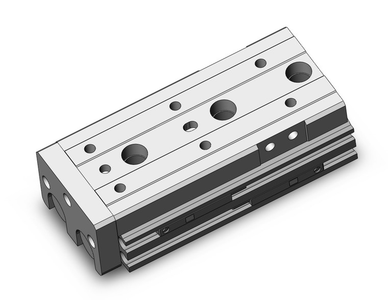SMC MXQR8-30-M9BL guided cylinder cyl, air slide table, reversible, asw