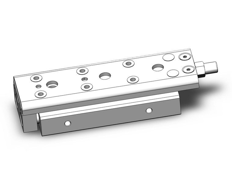 SMC MXQ12CL-50ZB guided cylinder cylinder, slide table