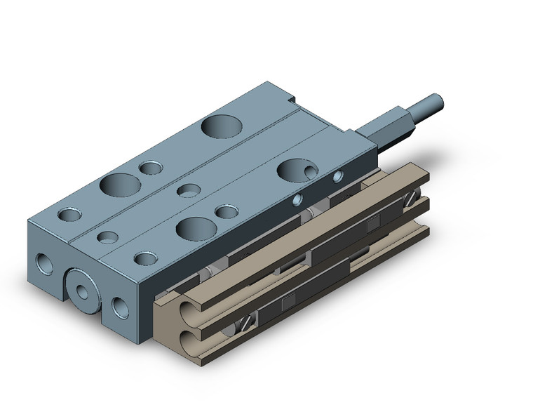 SMC MXJ6-15CS-A93L guided cylinder cylinder, air