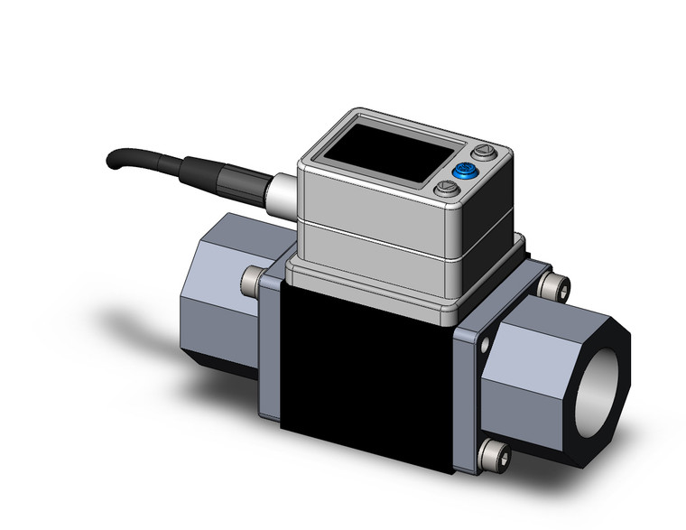 SMC PF3W740-N04-E-M digital flow switch, water, pf3w 3-color digital flow siwtch for water