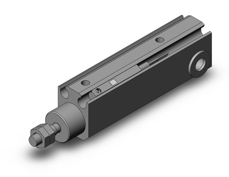 SMC CDJP2D10-25D-M9NWMAPCS round body cylinder pin cylinder, double acting, sgl rod