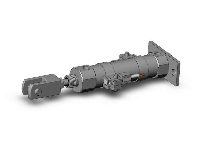 SMC CDJ2G16-30Z-W-M9PL-B round body cylinder cylinder, air