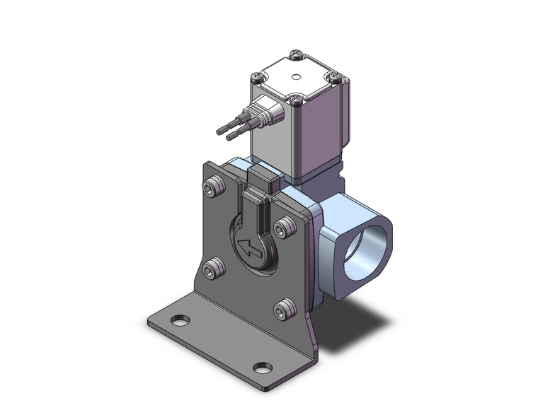 SMC VXD250MABXB pilot op 2 port solenoid valve (n.c.)