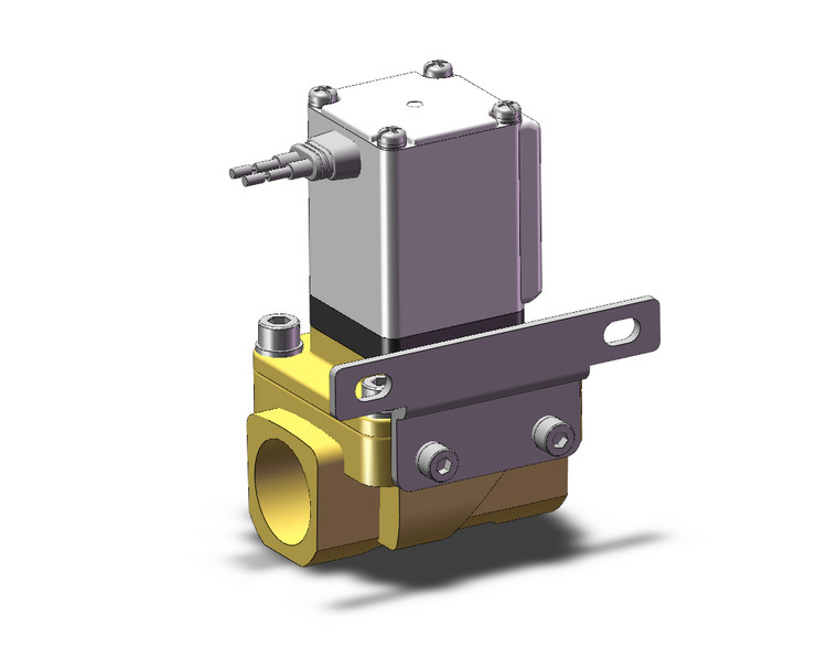 SMC VXZ2C0HZ1DBXB 2 port valve pilot op 2 port solenoid valve, (n.o.)