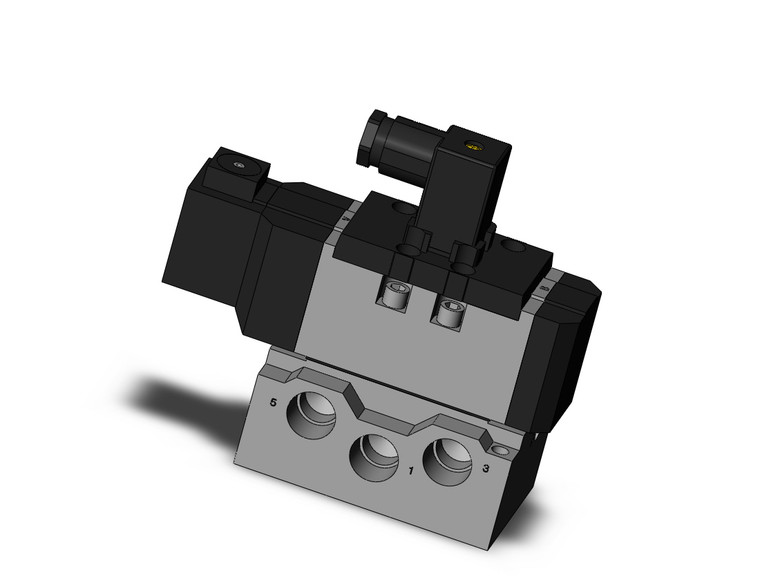 SMC VS7-8-FG-S-4ZA04T-Q 4/5 port solenoid valve valve, sol, iso