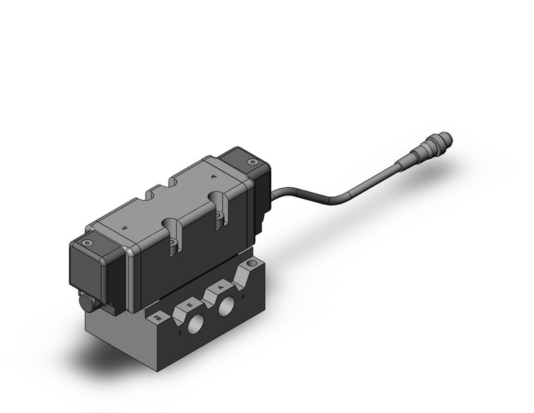 SMC VQ7-8-FHG-D-1ZA03TSC 4/5 port solenoid valve iso standard solenoid valve