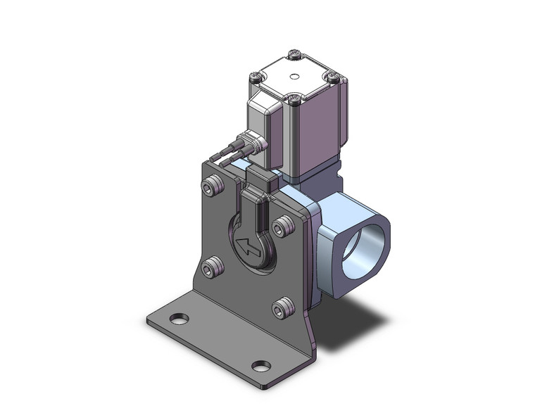 SMC VXD252MFBXB pilot op 2 port solenoid valve (n.c.)