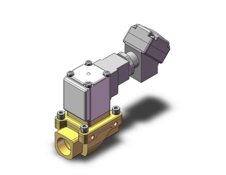 SMC VXZ246FZ1WBXCB 2 port valve pilot op 2 port solenoid valve, (n.c.)