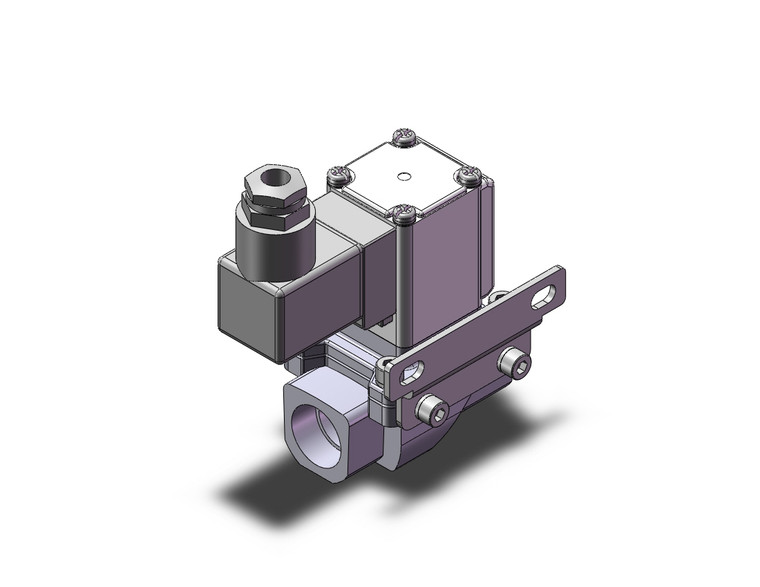 SMC VXZ243GJBXB 2 port valve pilot op 2 port solenoid valve, (n.c.)