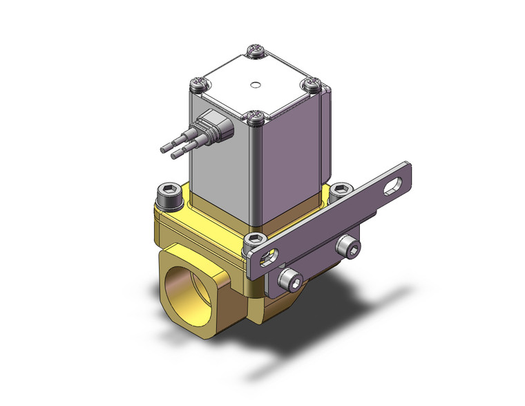 SMC VXZ252HABXB 2 port valve pilot op 2 port solenoid valve, (n.c.)