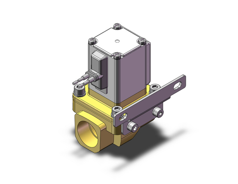 SMC VXZ252HCBXB 2 port valve pilot op 2 port solenoid valve, (n.c.)