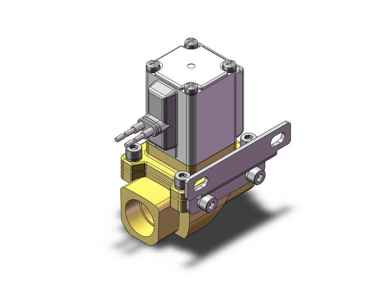 SMC VXZ242FCBXB 2 port valve pilot op 2 port solenoid valve, (n.c.)