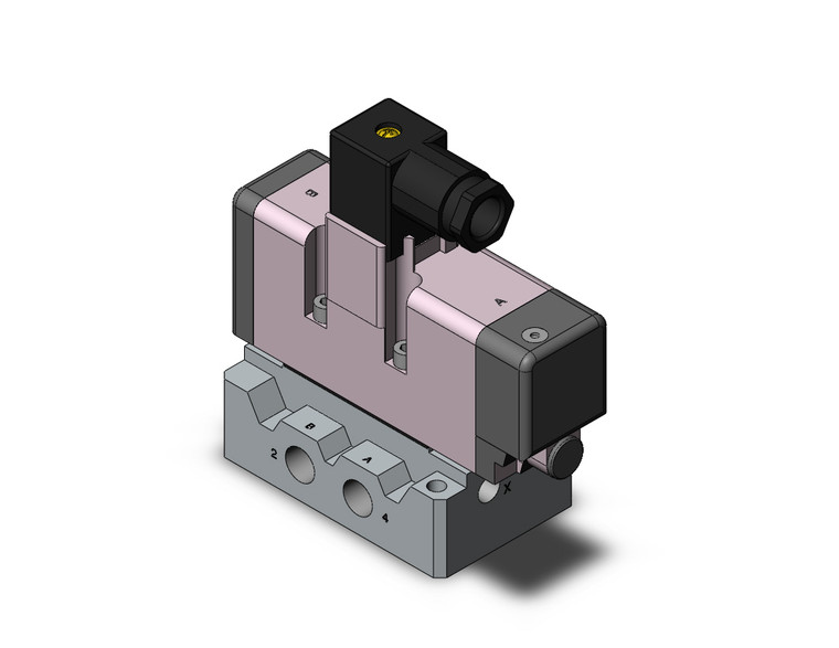 SMC VQ7-6-YZ-S-3ZRA02T 4/5 port solenoid valve solenoid valve, iso standard