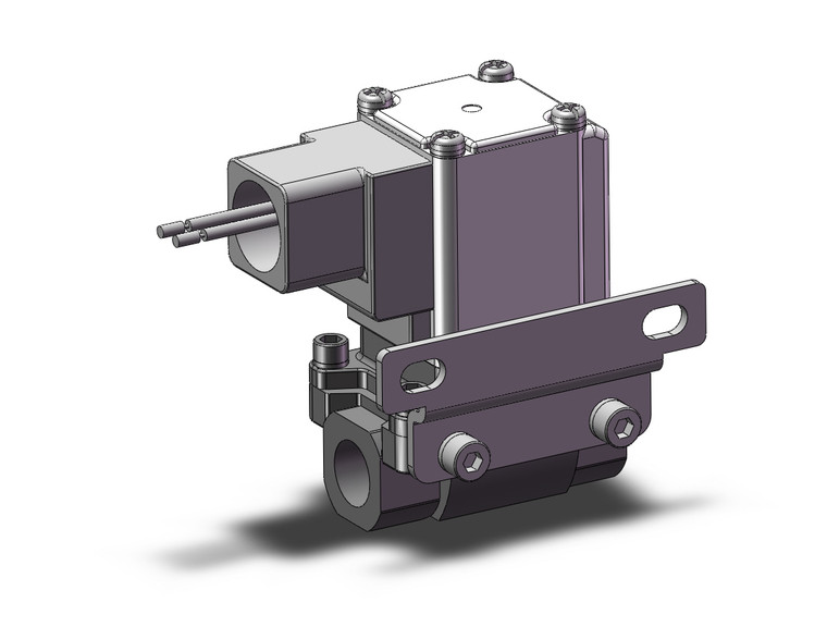 SMC VXZ230AUBXB 2 port valve pilot op 2 port solenoid valve, (n.c.)