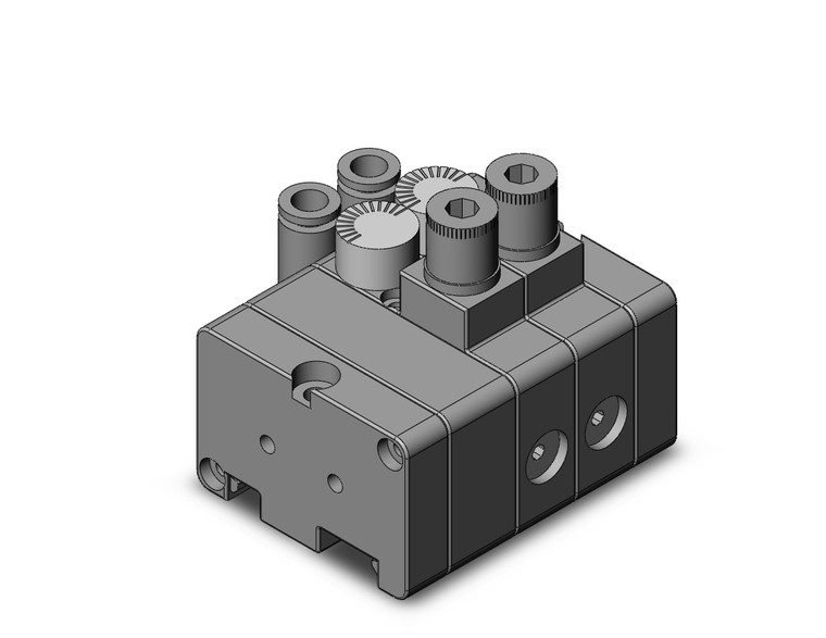 SMC ARM5AA2-277-AZ regulator, manifold compact manifold regulator