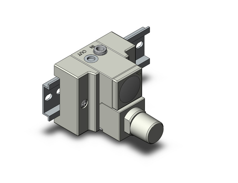 SMC ARM11BB4-108-AZ-P regulator, manifold compact manifold regulator