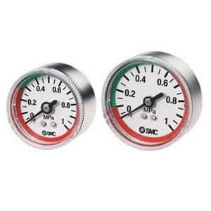 SMC G53-4-02-L G53-L·G63-L Series Pressure Gauge With Color Zone Limit Indicator