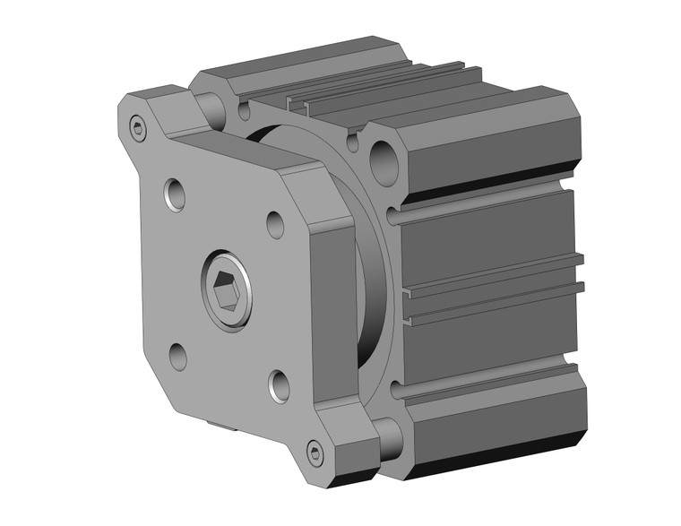 SMC CQMA63-10 compact cylinder w/guide compact guide rod cylinder, cqm
