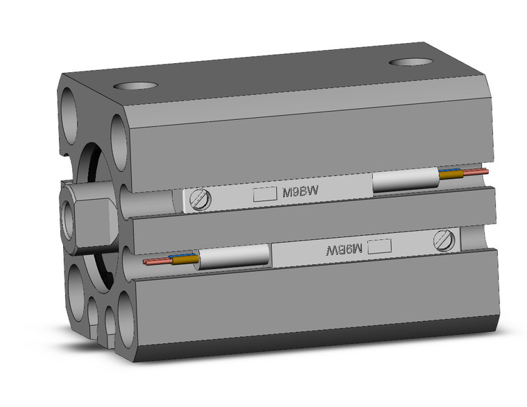 SMC CDQSB16-20D-M9BWM compact cylinder cylinder, compact