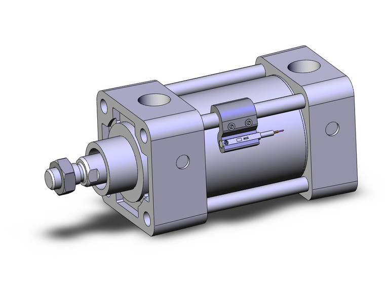 SMC NCDA1R200-0100-M9BMS cylinder, nca1, tie rod