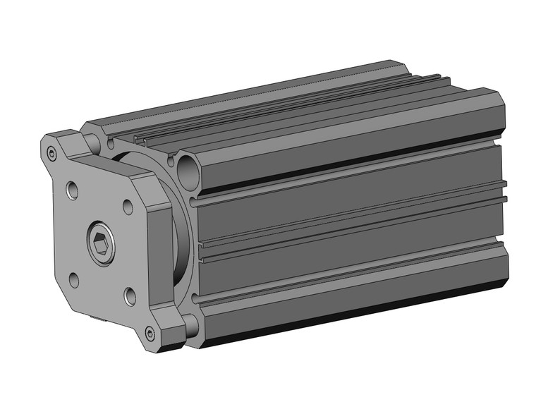 SMC CDQMB63TF-100 compact cylinder w/guide compact guide rod cylinder, cqm