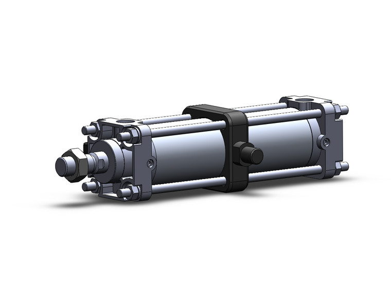 SMC CDBA2T50-150-RN tie rod cylinder end lock cylinder