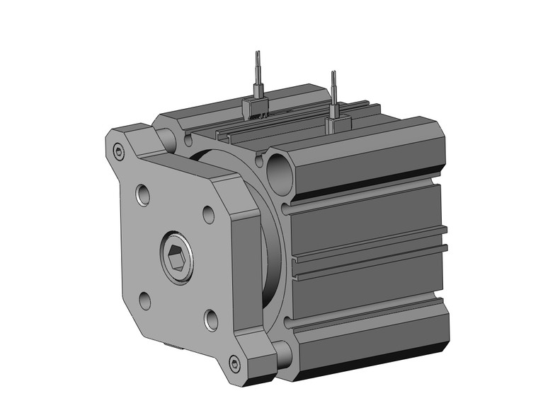SMC CDQMB63-15-M9BWV compact cylinder w/guide compact guide rod cylinder, cqm