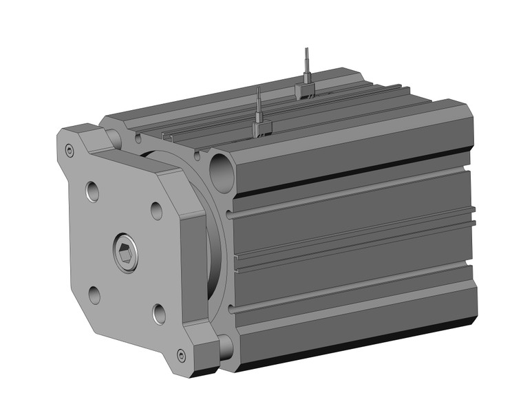 SMC CDQMB80-75-M9BWV compact cylinder w/guide compact guide rod cylinder, cqm