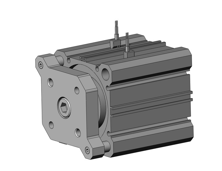SMC CDQMA63-35-M9NWV compact cylinder w/guide compact guide rod cylinder, cqm
