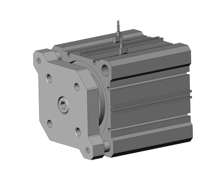 SMC CDQMA80-45-M9PV compact cylinder w/guide compact guide rod cylinder, cqm